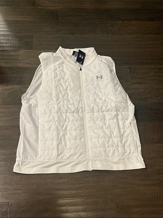 Under Armour Other - Under Armour Launch Insulated Lightweight Vest New white Mens Size 3XL